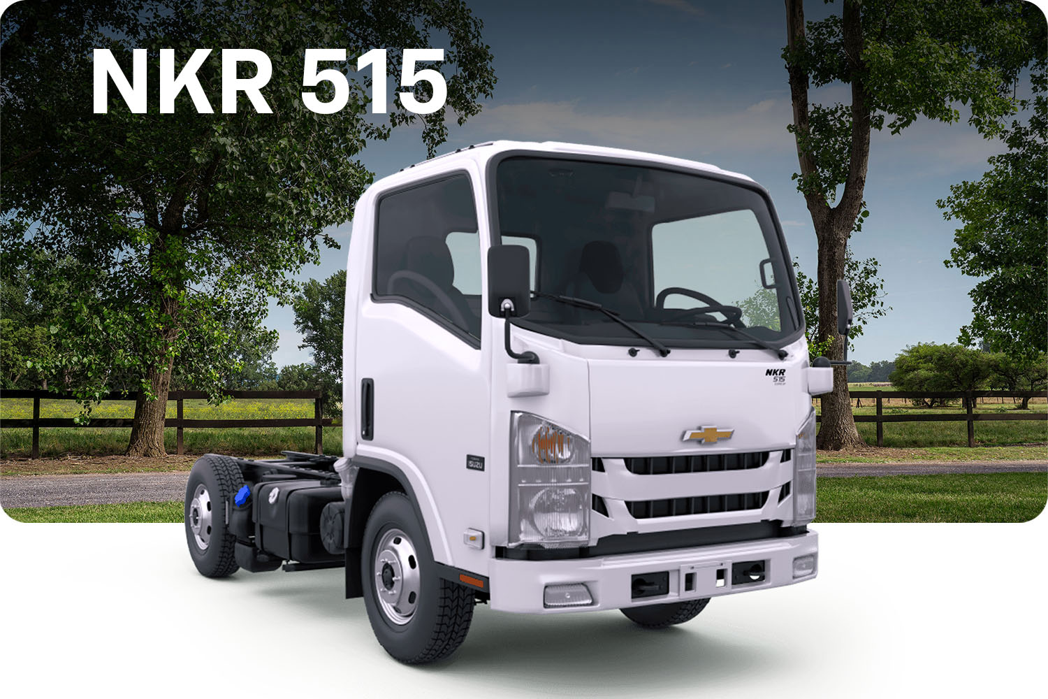 Camión Chevrolet NKR 515 ágil para la ciudad y el trabajo