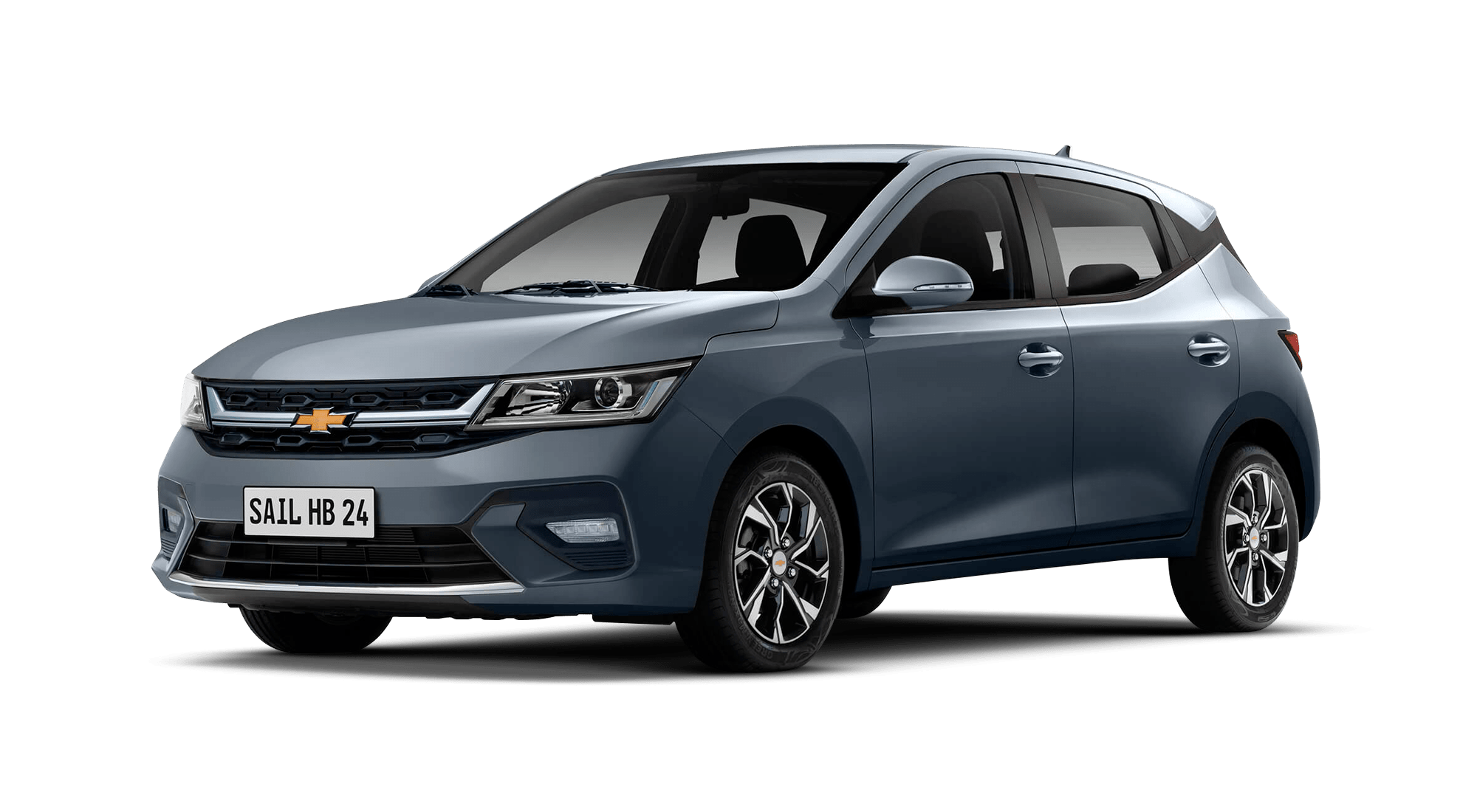 chevrolet chile  sail hatchback gris metalico
