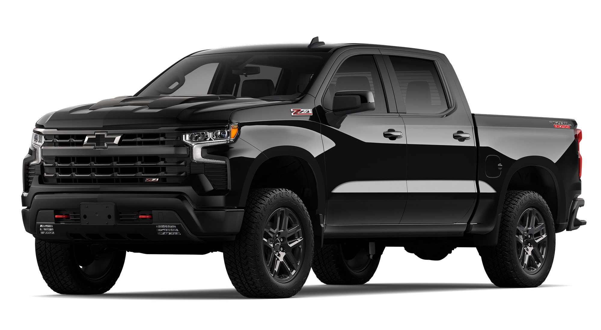 Chevrolet Silverado Z71 TRAILBOSS, Negro Metalico